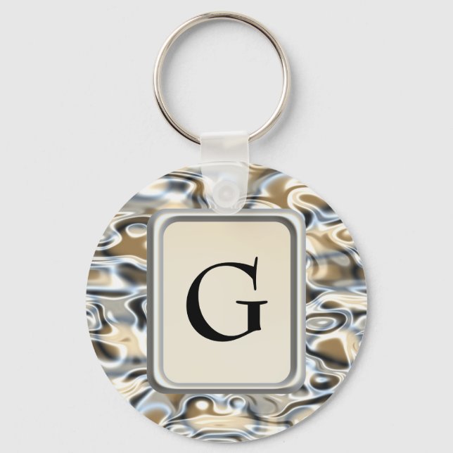 Oil And Water Keychain (Front)