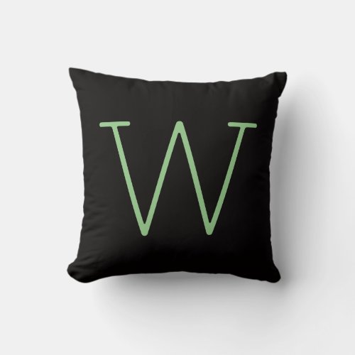 Oil Black Customize Front  Back For Gifts Throw Pillow