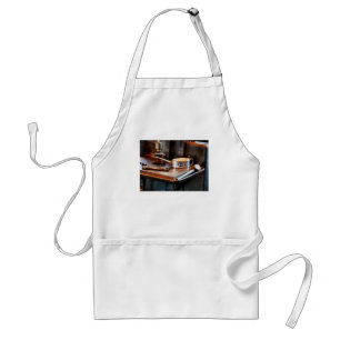 Oil Can and Wrench Adult Apron
