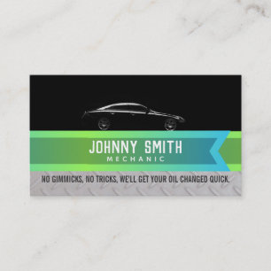 Oil Change Slogans Business Card