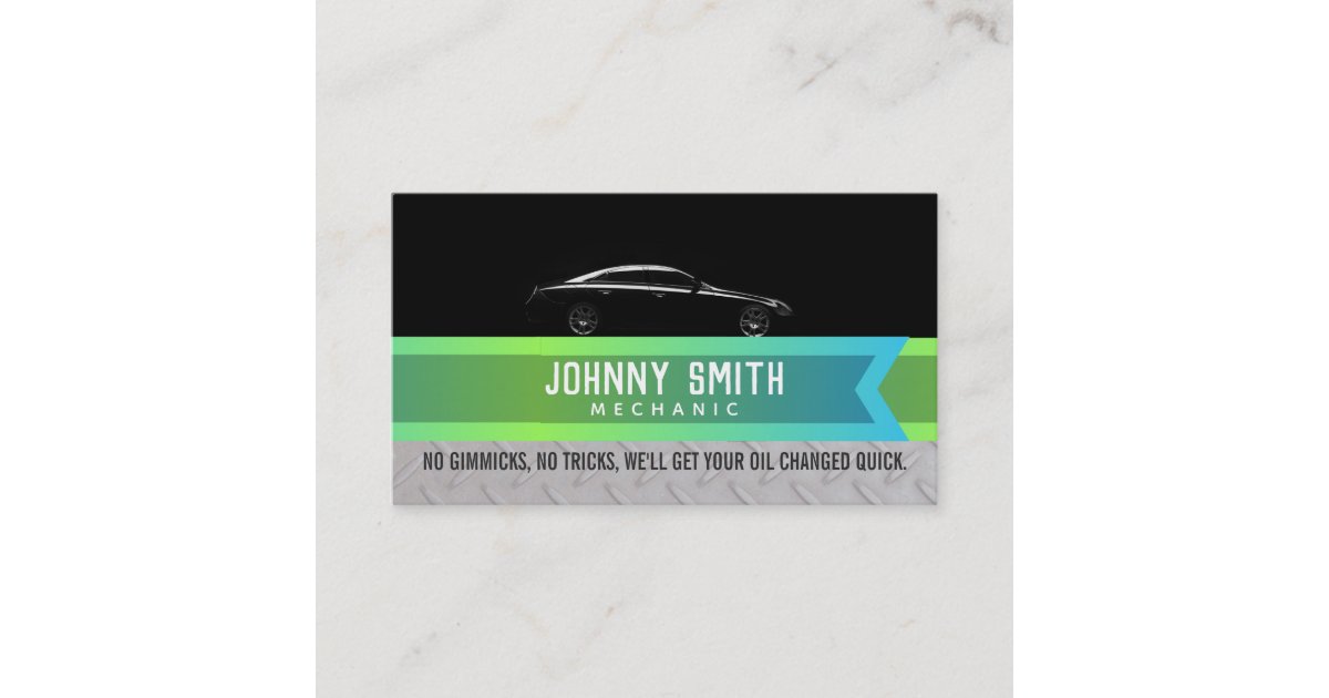 Oil Change Slogans Business Card | Zazzle