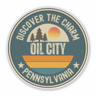 Oil City, Pennsylvania Sticker
