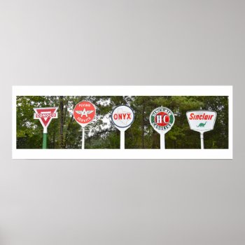 Oil Company Signs by catherinesherman at Zazzle