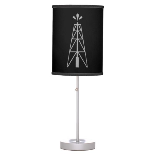 Oil Derrick  Table Lamp