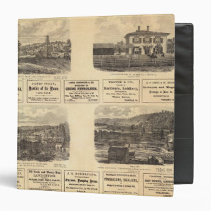 Oil fields, residence 3 ring binder
