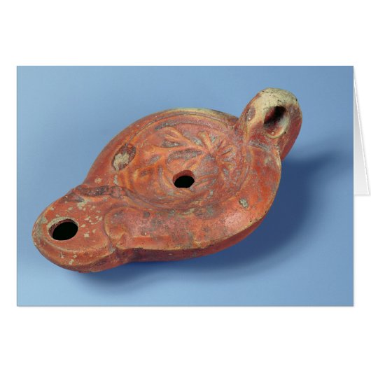 Oil lamp, from Milo Cards (Front Horizontal)