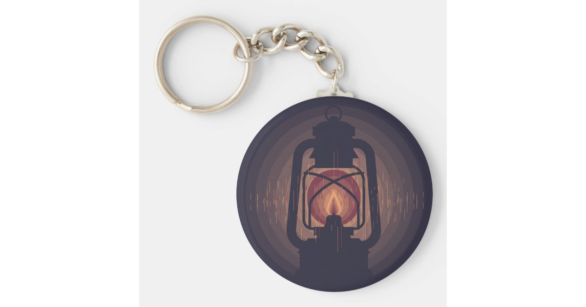 oil lamp keychain