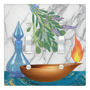 Oil Lamp Light Switch Cover