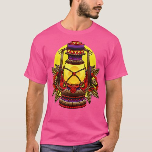 Oil lamp traditional T_Shirt