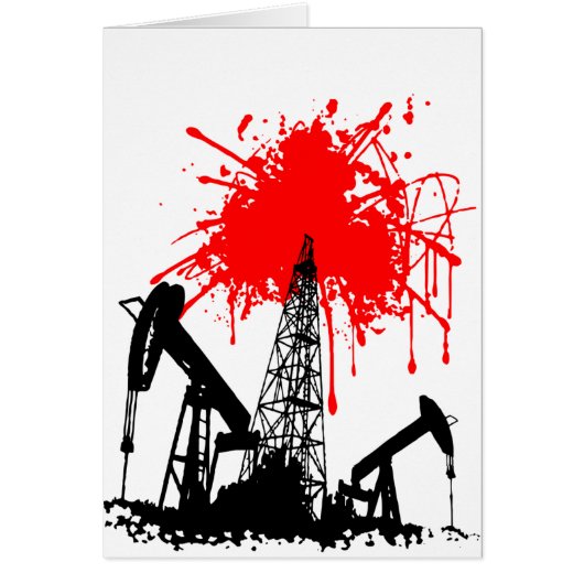 Oil of blood cards (Front)