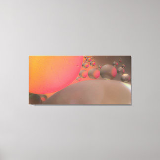 Oil on water canvas print