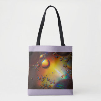Oil on water tote bag
