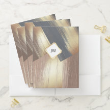 Oil paint brushstroke gold metallic foil frame