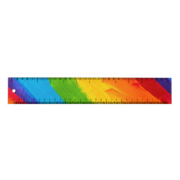 Oil paint Rainbow Colors Gay Lesbian LGBT Ruler