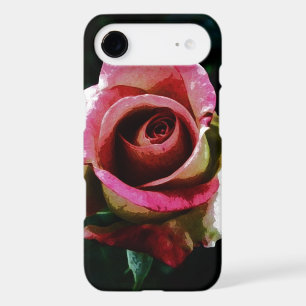 Oil painted red rose iPhone 17 air case