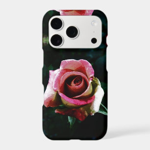 Oil painted red rose iPhone 17 pro case