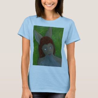 oil painting Furry Anthro Rabbit girl 2010 T-Shirt