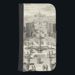 Oil Painting of Fountains at Garden of Versailles Samsung S4 Wallet Case<br><div class="desc">An enticing black and white oil painting of the fountains in the garden of Versailles by Paul Decker. Decker was an architectural apprentice in the 1600's. He produced a number of designs that were published in a book, including this one. If you know someone who enjoys beautifully artistic architectural renderings...</div>