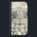 Oil Painting of Fountains at Garden of Versailles Samsung S4 Wallet Case<br><div class="desc">An enticing black and white oil painting of the fountains in the garden of Versailles by Paul Decker. Decker was an architectural apprentice in the 1600's. He produced a number of designs that were published in a book, including this one. If you know someone who enjoys beautifully artistic architectural renderings...</div>