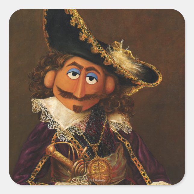 Oil Painting Square Sticker (Front)