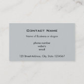 Oil Painting Young Girl Knitting Scenic Landscape Business Card (Back)