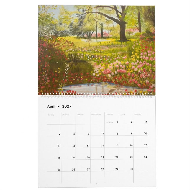 Oil Paintings by Gary Poling Calendar (Apr 2027)