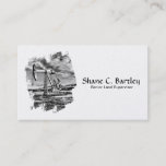 Oil Pumping Unit (Pumpjack) Business Card