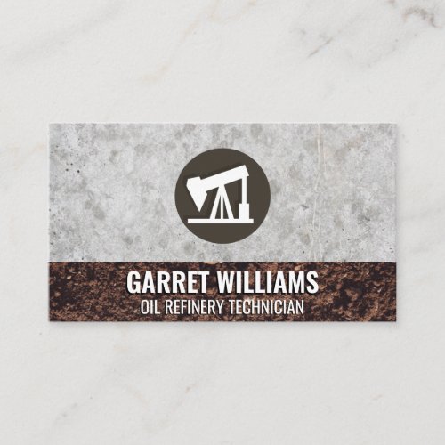 Oil Refinery Business Card