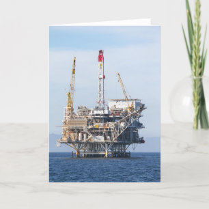 Oil Rig Card