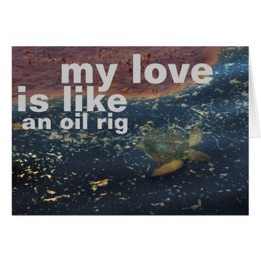 oil rig cards (Front Horizontal)