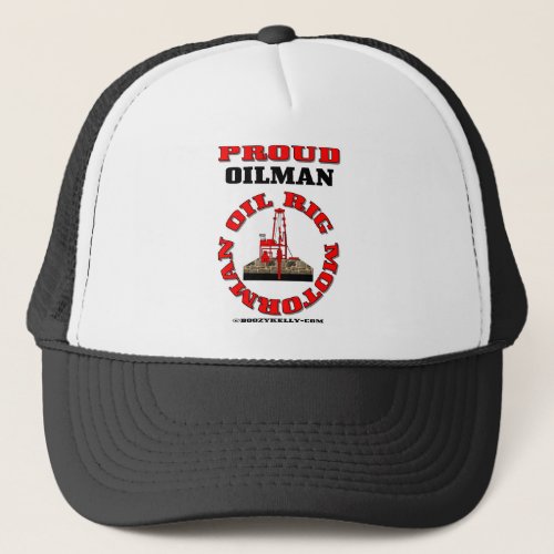Oil Rig MotormanMotorman HatOilGas Trucker Hat