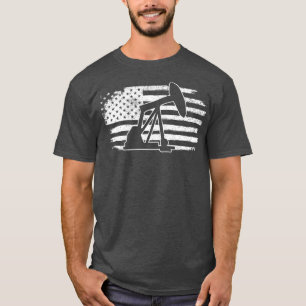Oil Rig Oilfield Pump Jack T-Shirt