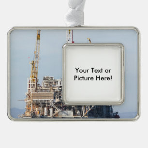Oil Rig Ornament