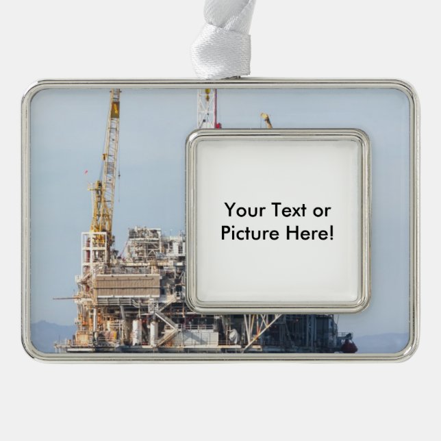 Oil Rig Ornament (Front)