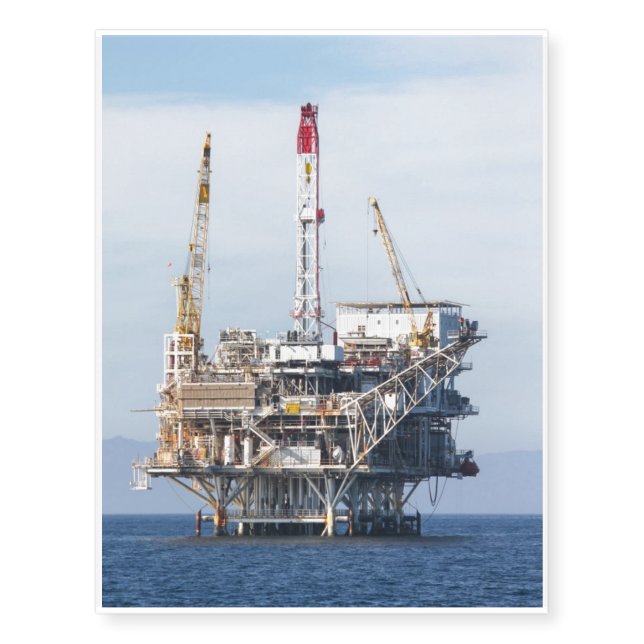 Oil Rig Temporary Tattoos (Front)