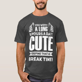 Oil Rig Worker Drill Rig Oilfield Workers Cute T-Shirt
