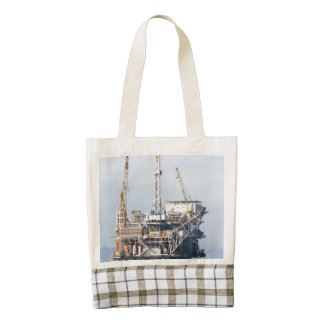 Oil Rig Zazzle HEART Tote Bag