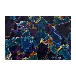 Oil Slick  Acrylic Print