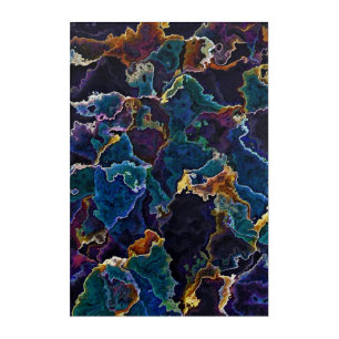 Oil Slick  Acrylic Print