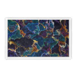 Oil Slick Acrylic Tray