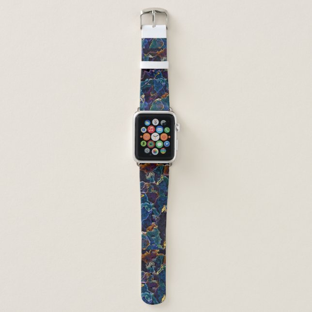 Oil Slick  Apple Watch Band (Front)