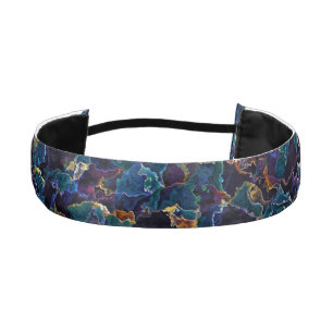 Oil Slick Athletic Headband