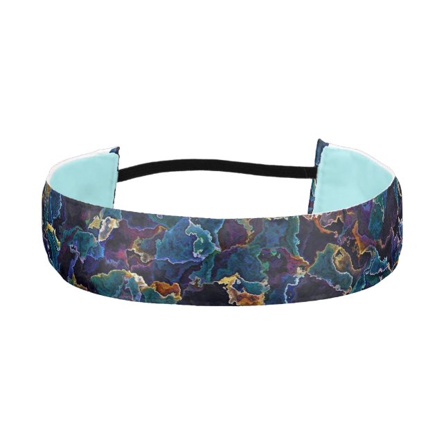 Oil Slick  Athletic Headband (Front)