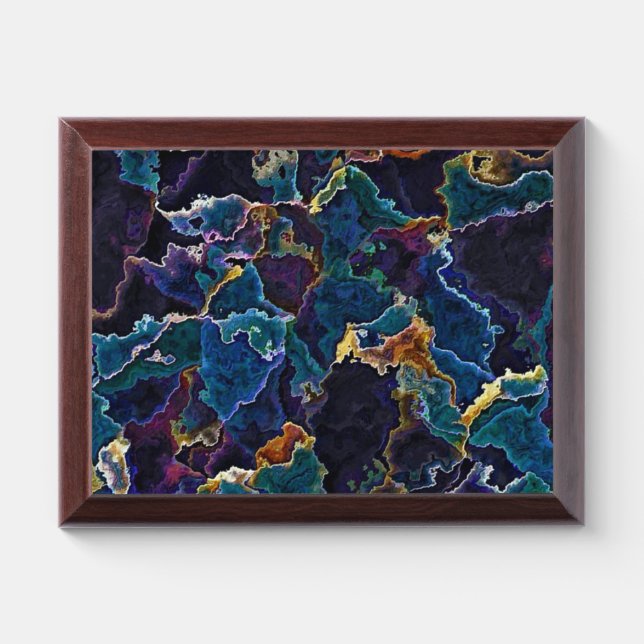 Oil Slick  Award Plaque (Horizontal)