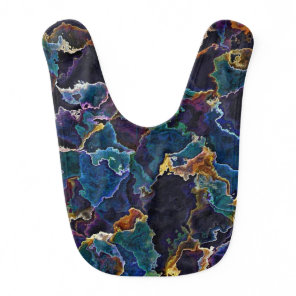Oil Slick  Baby Bib