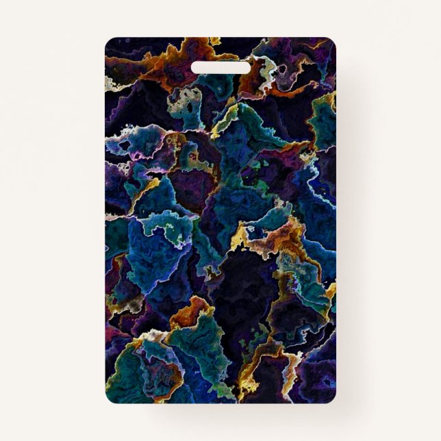 Oil Slick  Badge (Front)