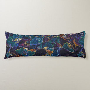 Oil Slick  Body Pillow