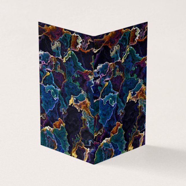 Oil Slick  Business Card (Outside)
