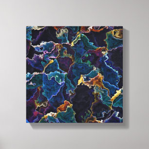 Oil Slick  Canvas Print