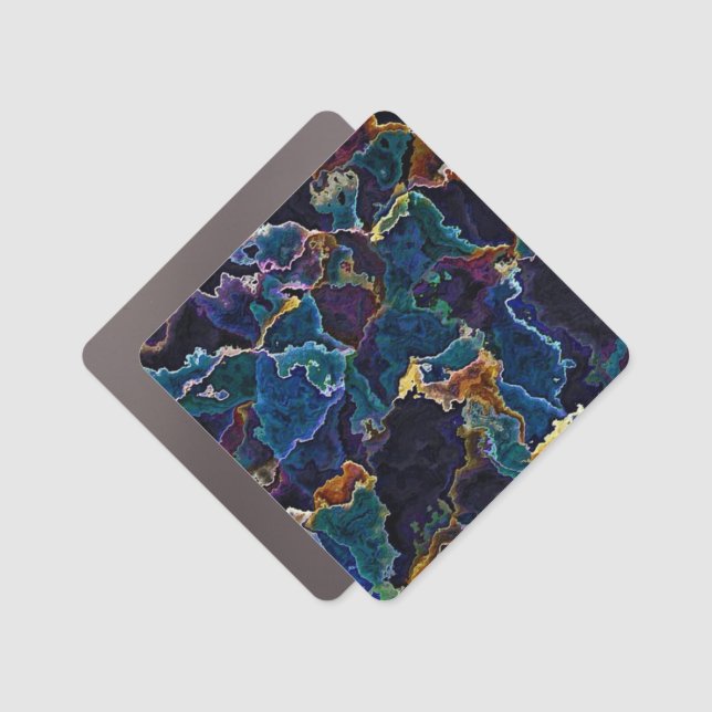 Oil Slick  Car Magnet (Front)
